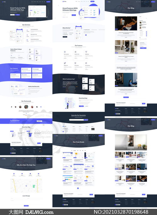 淄博軟件定制開(kāi)發(fā) 打造專業(yè)高效的主題網(wǎng)站頁(yè)面設(shè)計(jì)模板素材庫(kù)